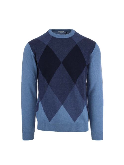Maglia in lana girocollo a rombi US Polo Assn | Maglie | 730140379773